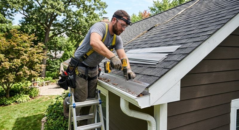Gutter Filter Installation in Arvada, CO