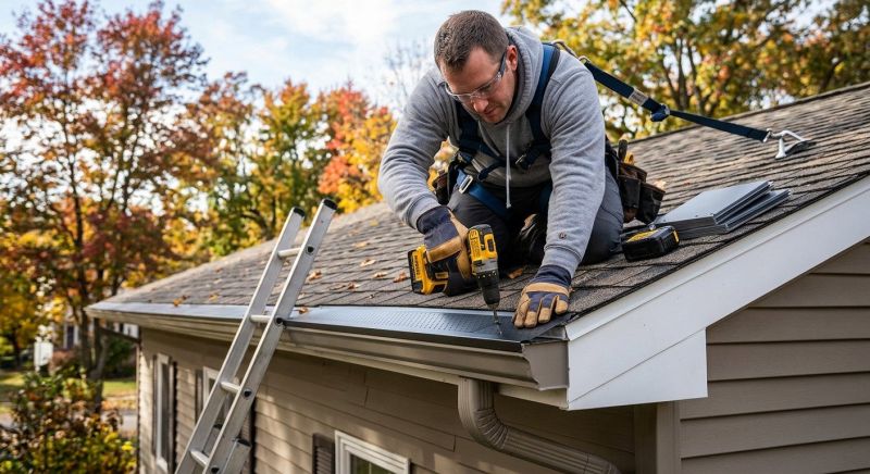Gutter Cap Installation in Everett, WA