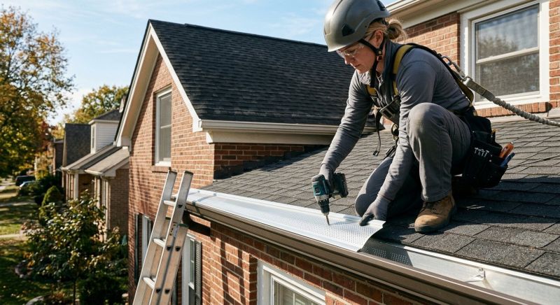 Gutter Cap Installation in Snohomish County, WA