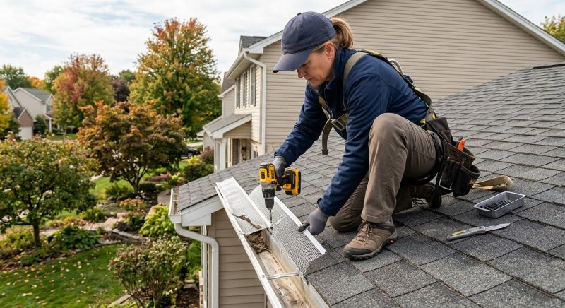 Gutter Guard Repair in Roseville, CA