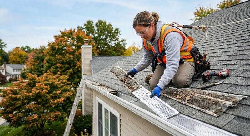 Gutter Guard Replacement in Roseville, CA
