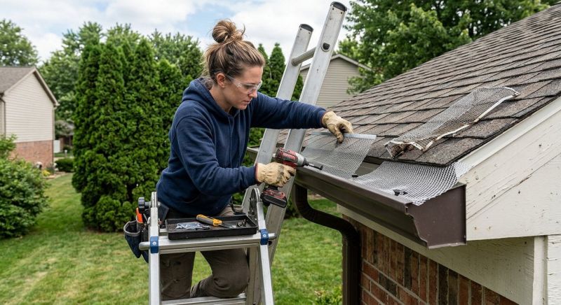 Gutter Screen Repair in Clarksville, TN