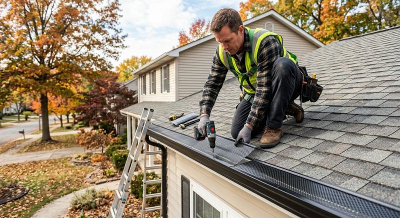 Leaf Barrier Installation in Everett, WA
